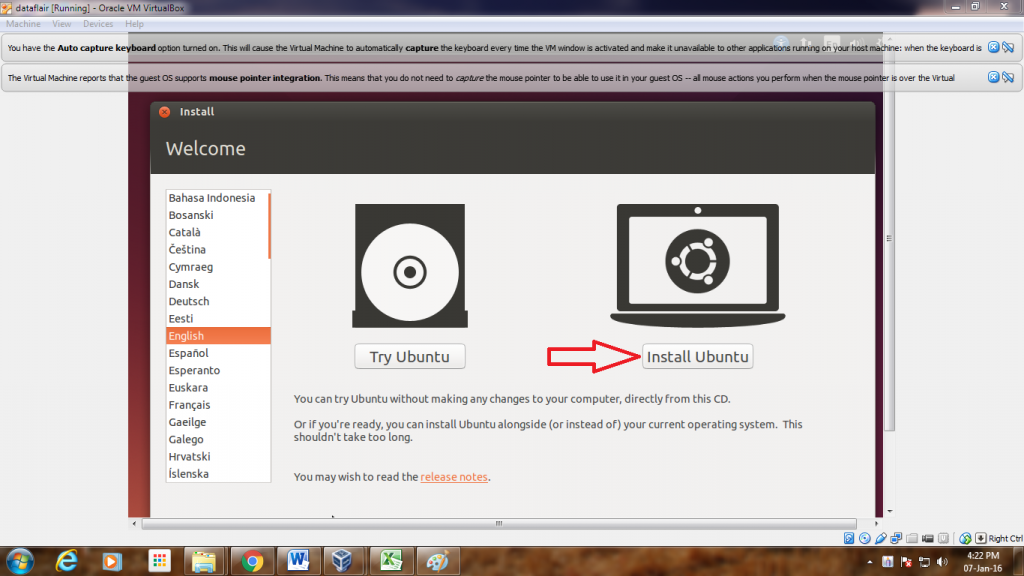 How To Install Ubuntu On VirtualBox - Step By Step Guide - DataFlair