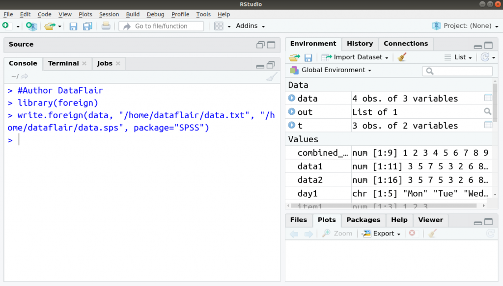 Exporting Data from R to Other File Formats - Guide for Data Science ...