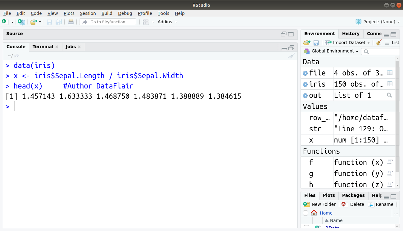 Data Manipulation In R Find All Its Concepts At A Single Place Dataflair