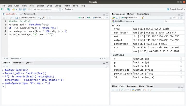 Functions in R | Gain Expertise in its Usage with Various Methods ...