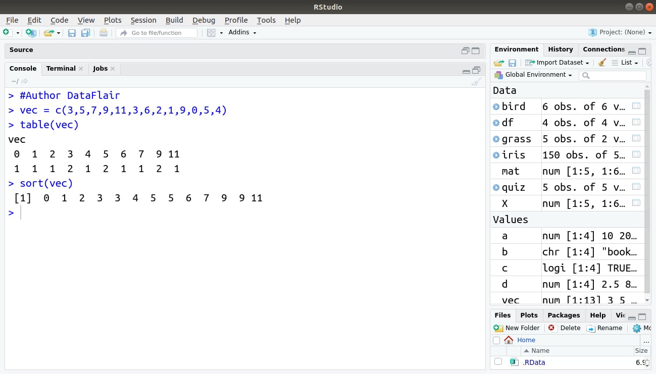 How To Create A Table In Rstudio