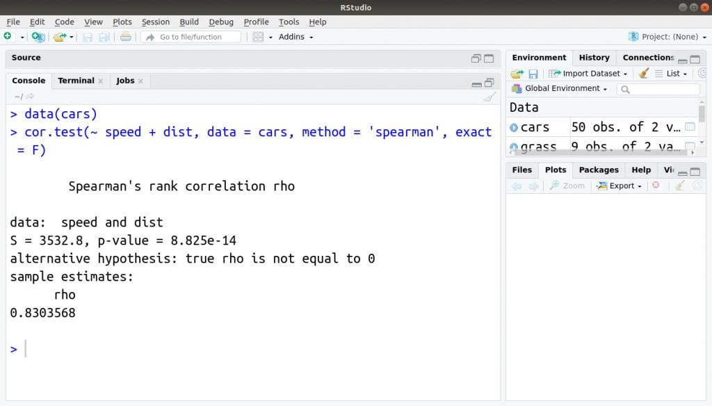 hypothesis testing in r example