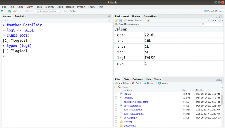 R Data Types - Become an expert in its implementation! - DataFlair