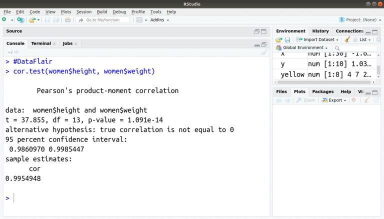 hypothesis test function in r