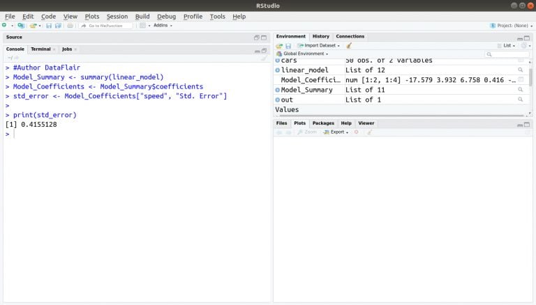 R Linear Regression Tutorial - Door to master its working! - DataFlair