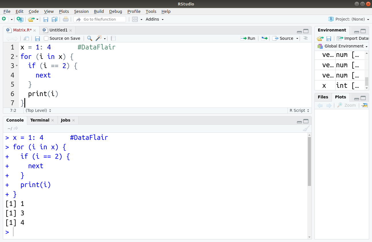 Control Structures In R Master The Working Of Loops In R Dataflair