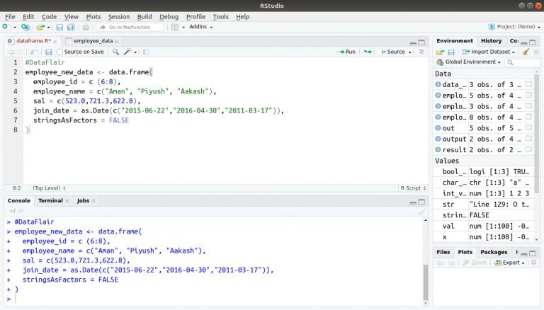 R Data Frame - A concept that will ease your journey of R Programming ...