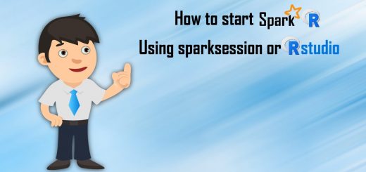 Ways to start SparkR - Sparksession and RStudio