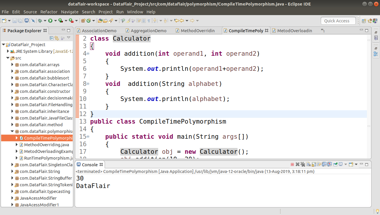 Method overloading