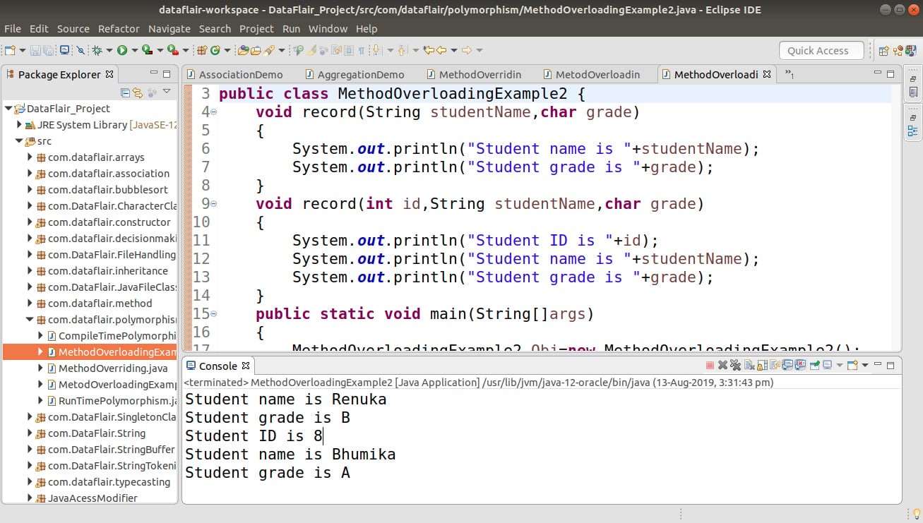Java Programming Tutorial - 19 - Method Overloading 