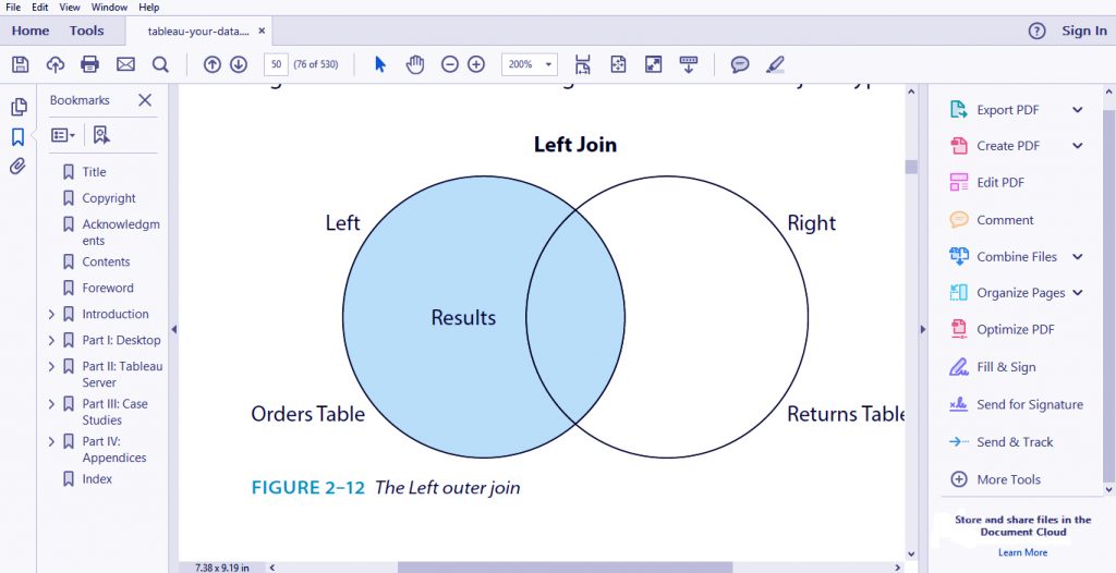 Joining Data In Tableau - Inner Join - DataFlair