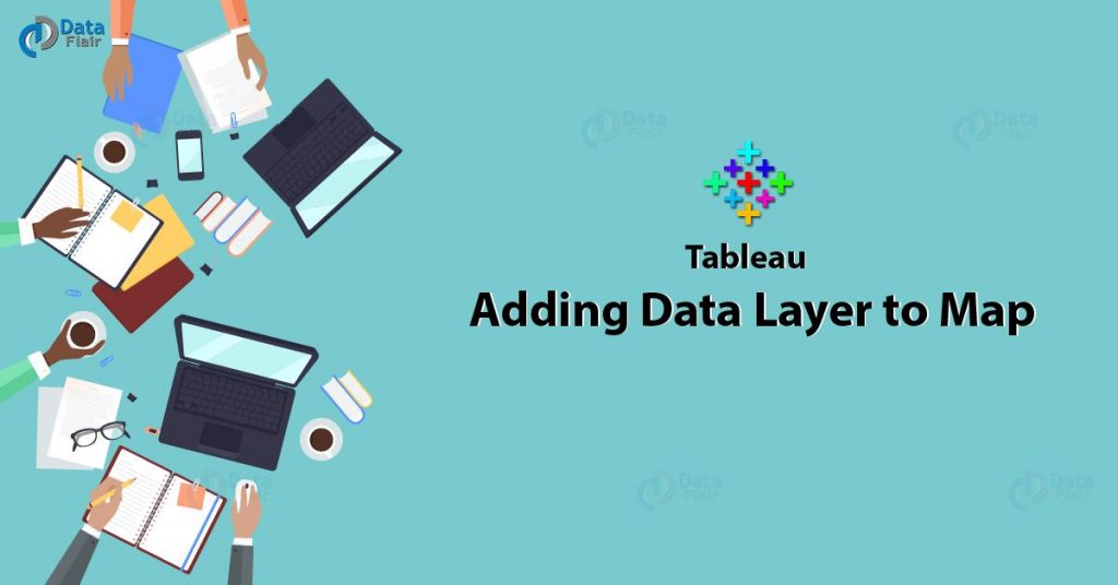 Add data layer to map in Tableau