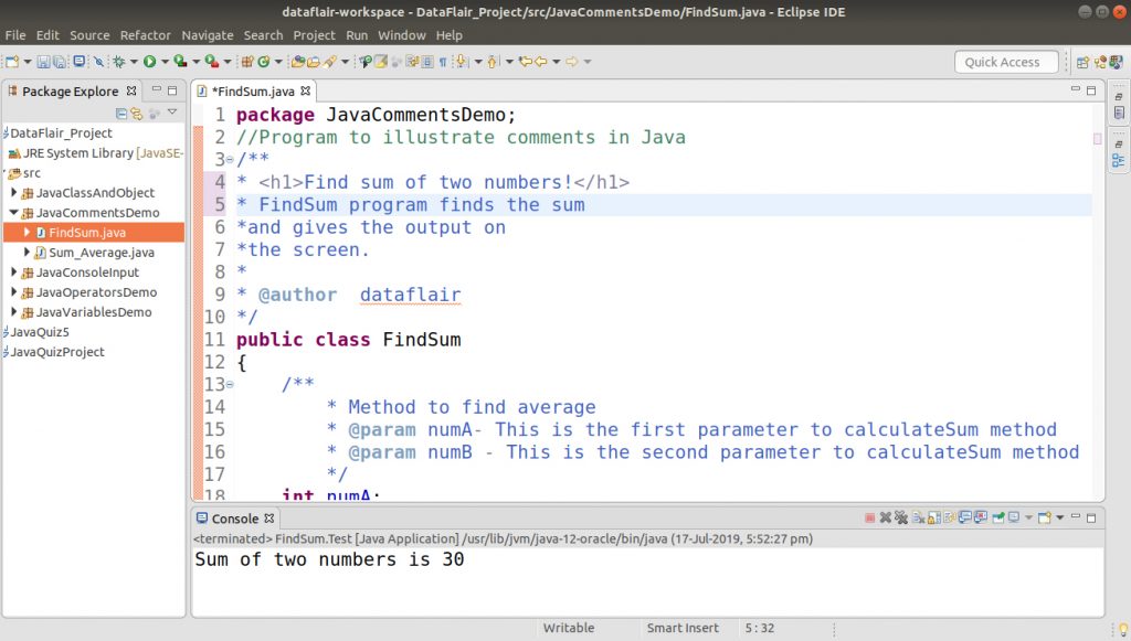 3 Types of Comments in Java - Why are They So Important? - DataFlair