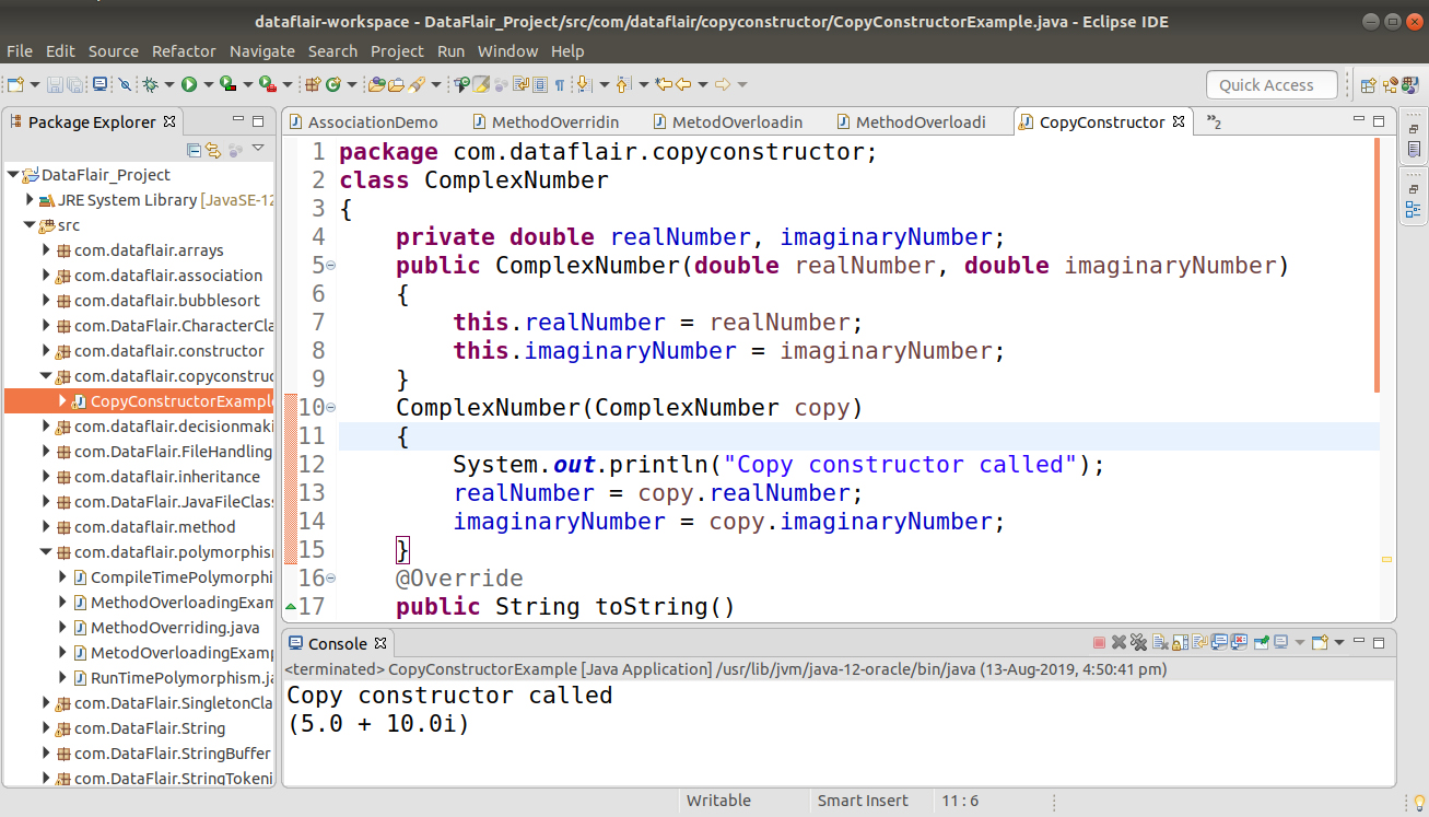 Constructor Overloading in Java  Example Program - Scientech Easy
