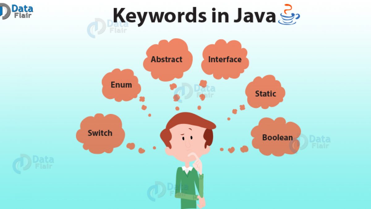 java keywords list of 51 keywords with examples dataflair