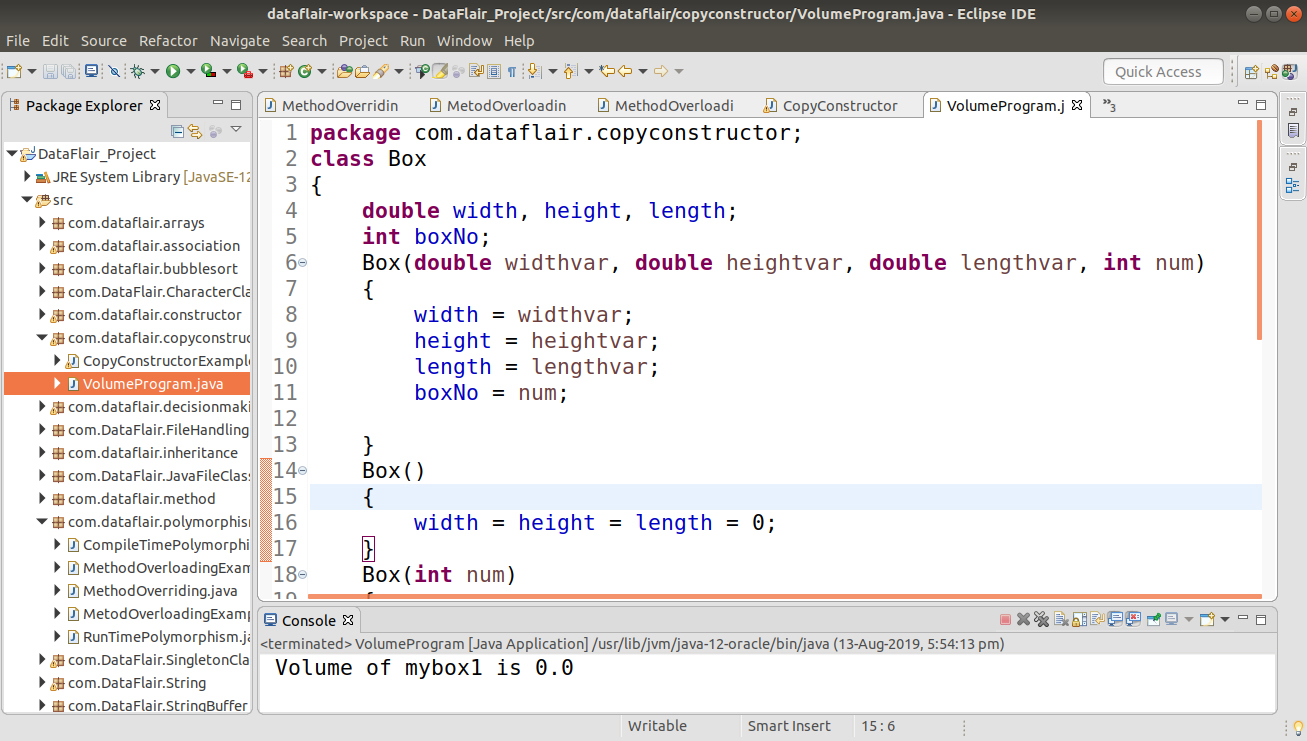 Constructor Overloading in Java  Example Program - Scientech Easy