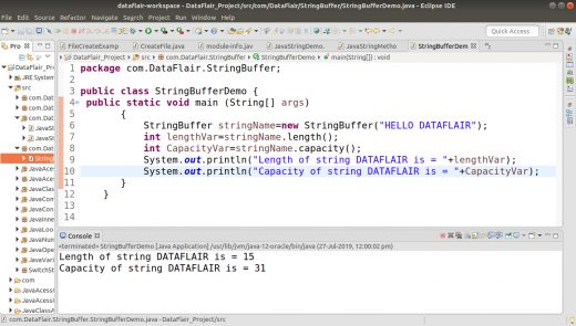 StringBuffer in Java - Explore its Constructors & Methods with Examples ...