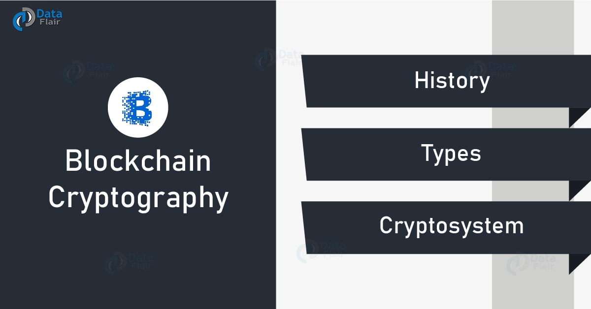 the two types of cryptography are in blockchain