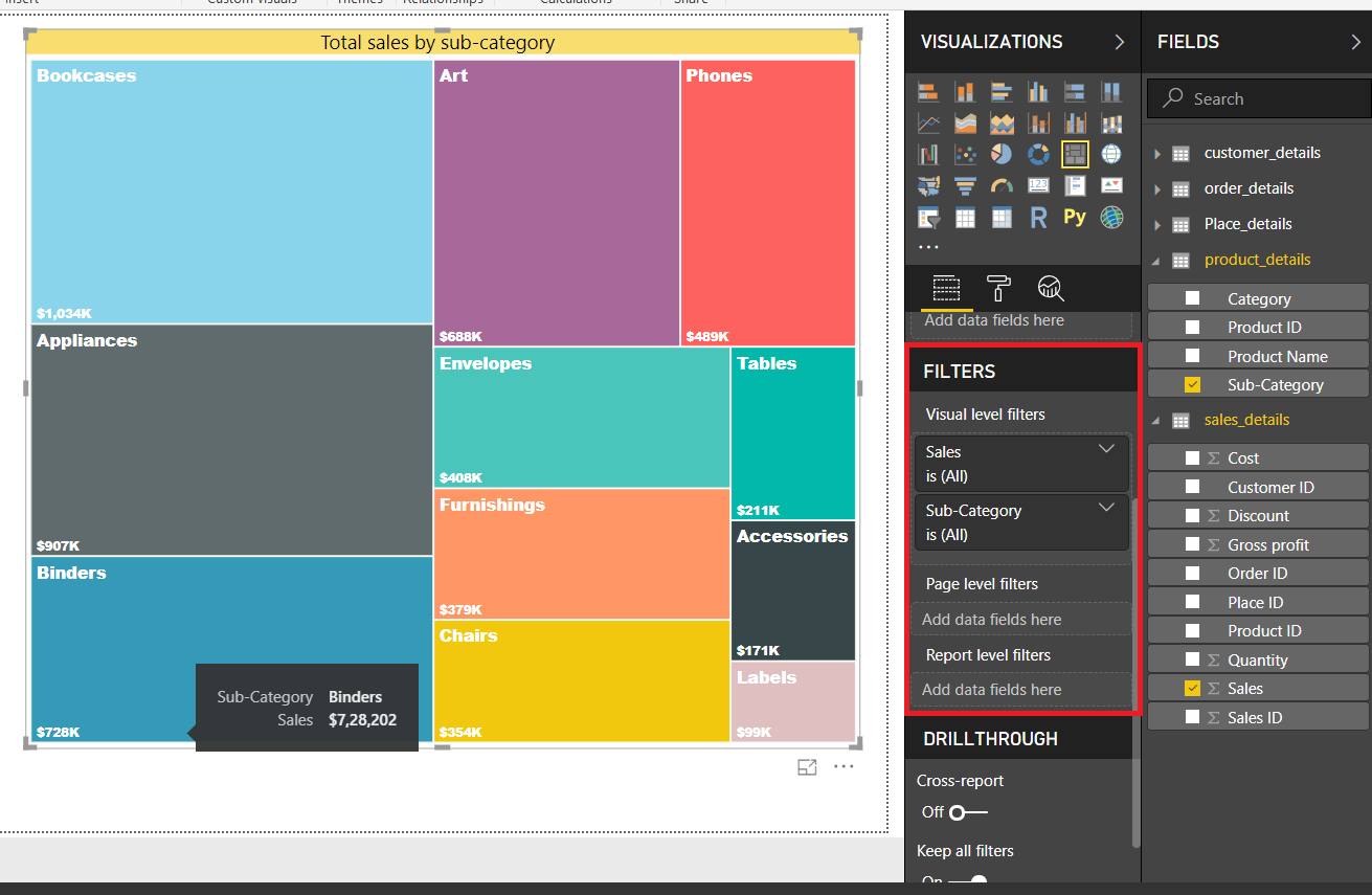 Power Bi Filter Types