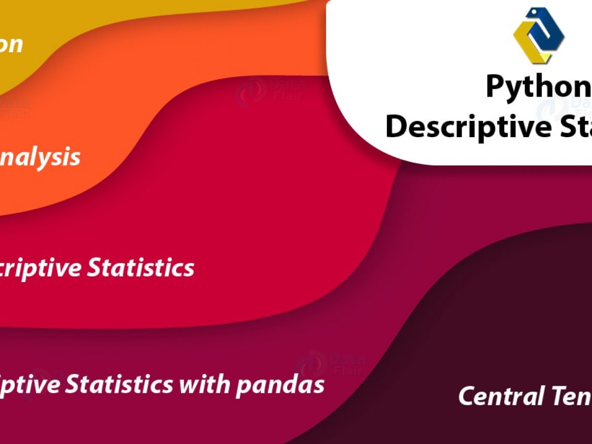 Python Descriptive Statistics Measuring Central Tendency Variability Dataflair