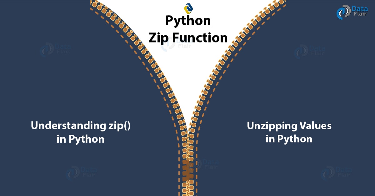 Ekstrem noget Viewer Python Zip Function With Examples | Python Unzipping values - DataFlair