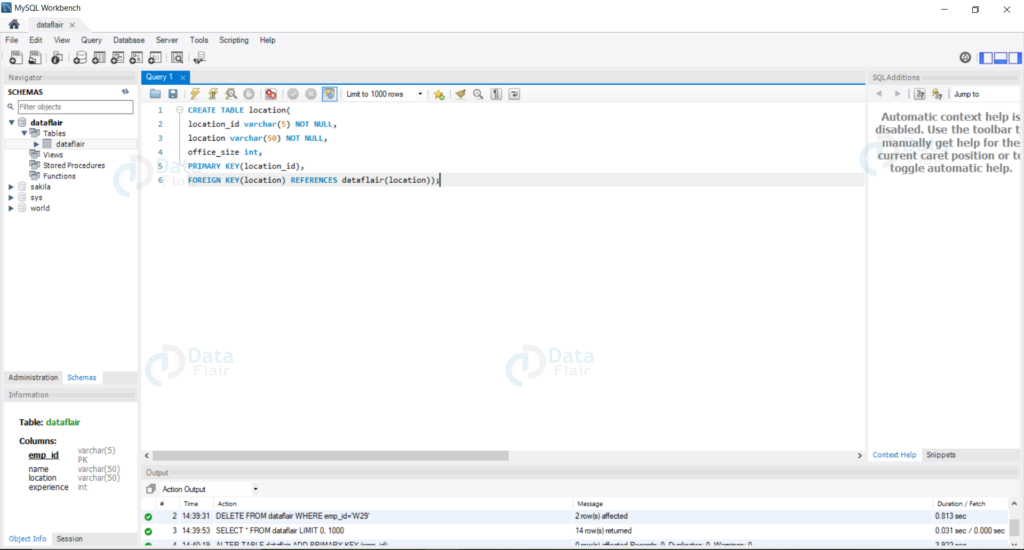 Primary And Foreign Key In SQL With Examples - DataFlair