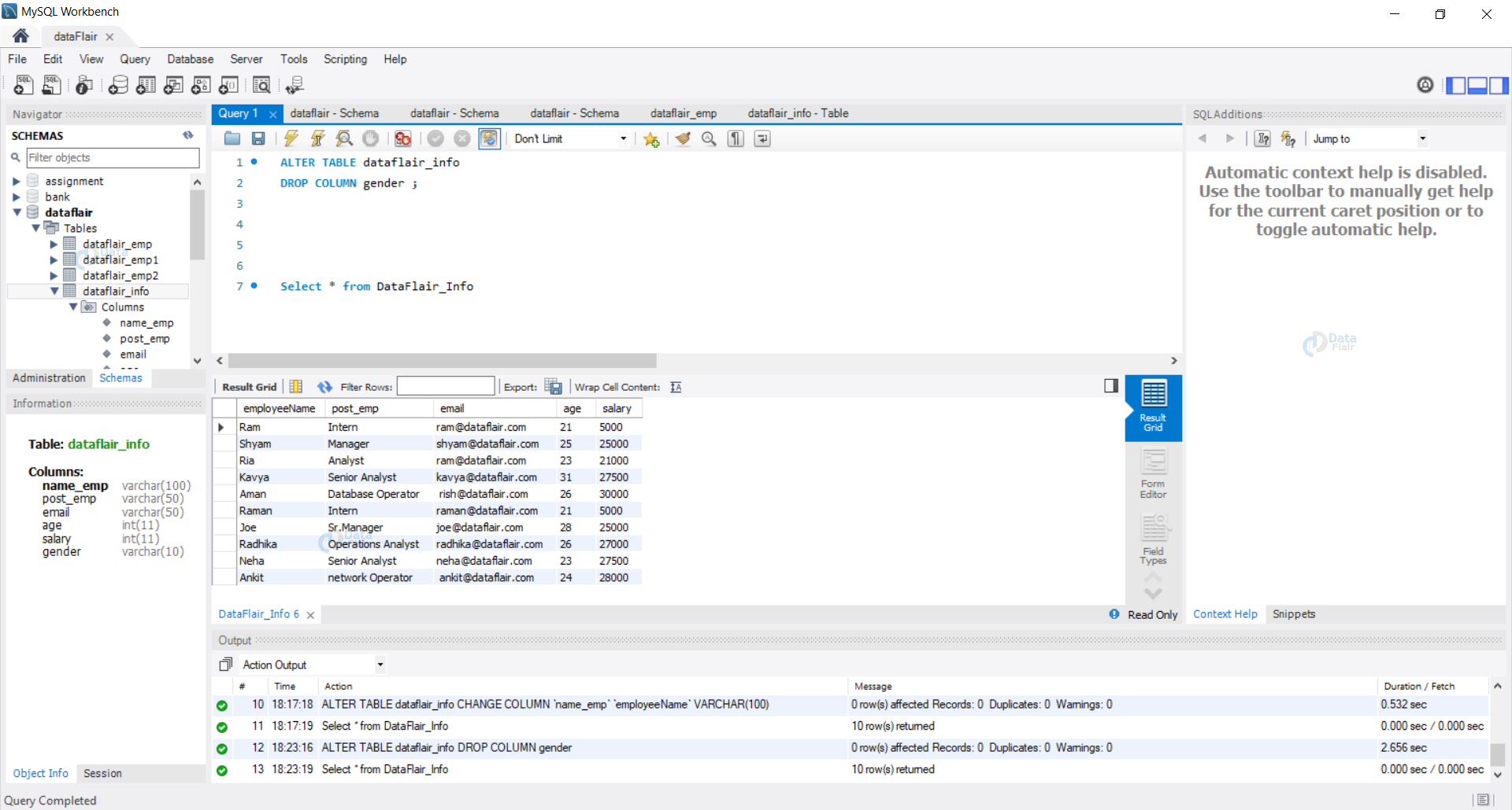 Alter Command In Sql Truncate Table In Sql Dataflair