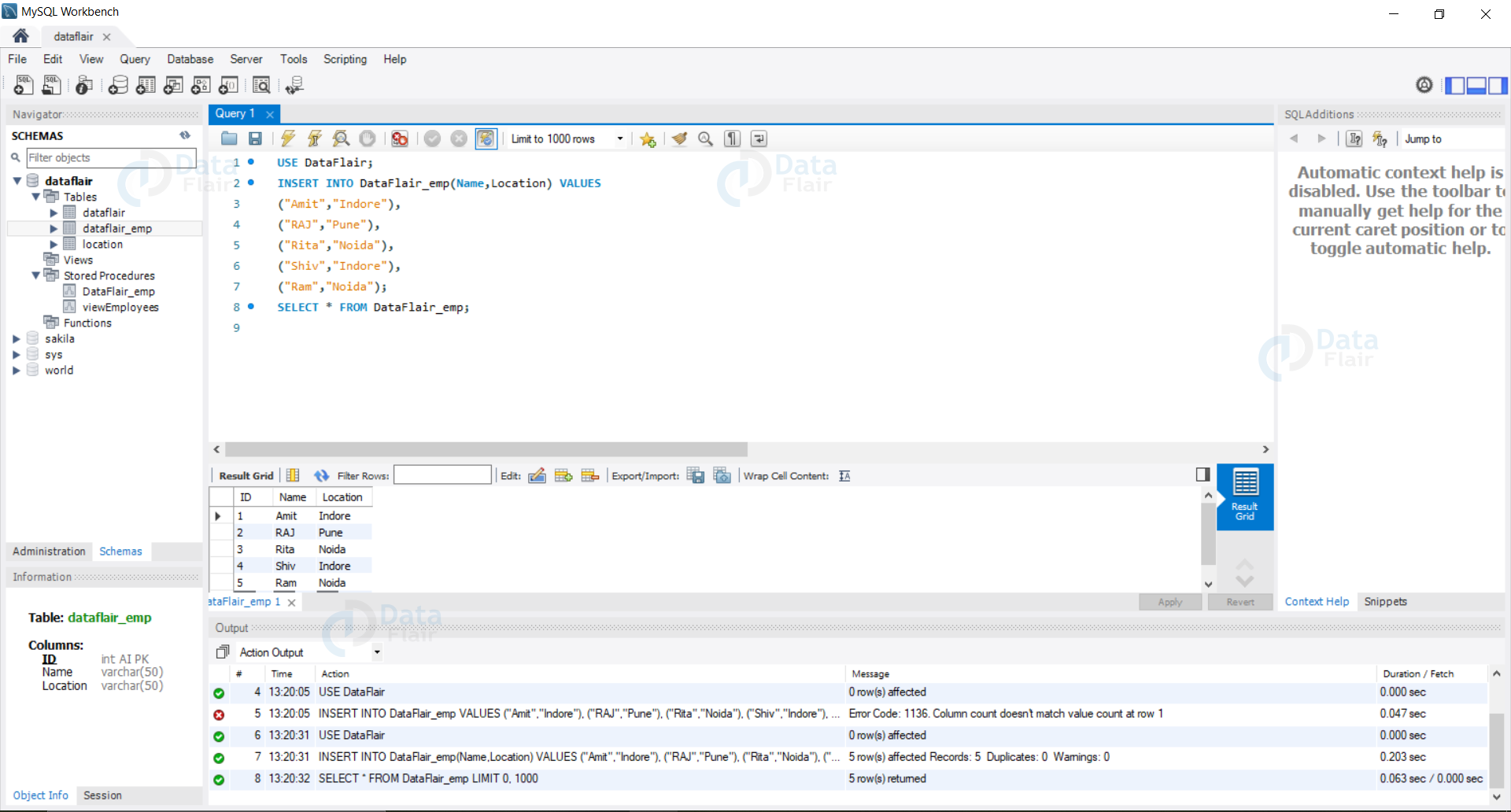 Learn Sql Auto Increment Field With