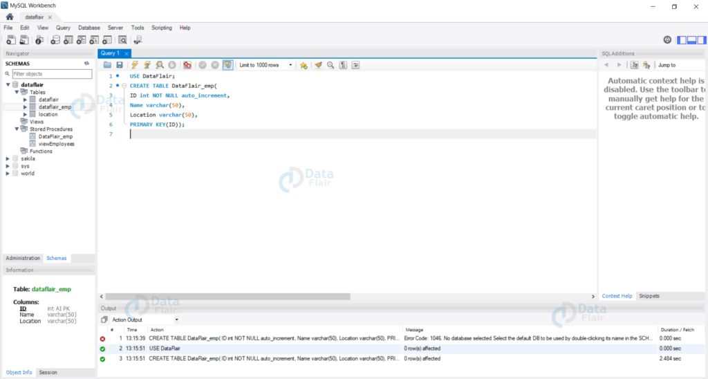 Create SQL Sequence - Syntax and Example - DataFlair