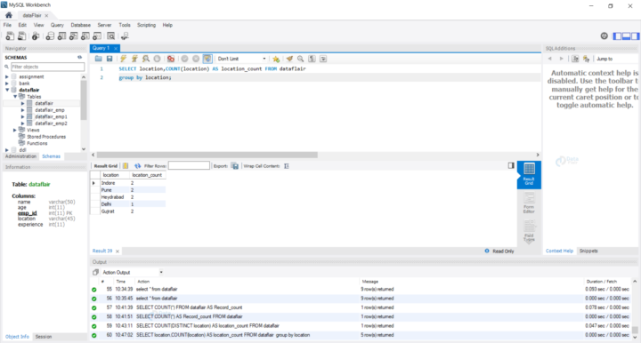 COUNT Function In SQL Server - Applications & Parameters - DataFlair