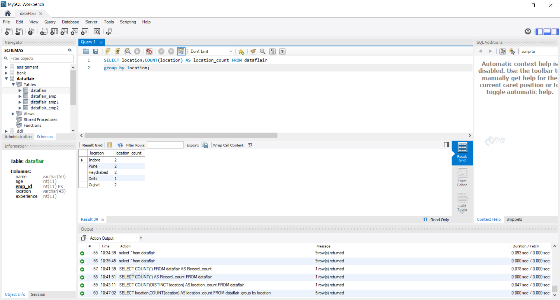 Count Function In Sql Server Applications Parameters Dataflair