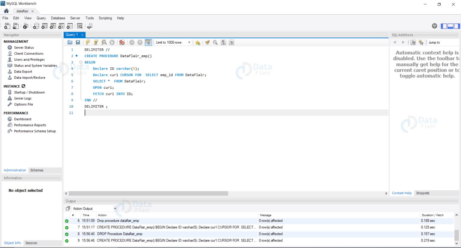 Cursor in sql types uses and terminologies dataflair