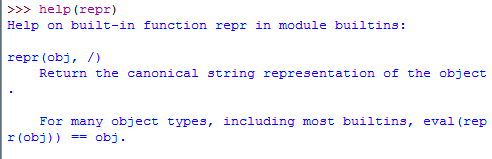 Python repr Function With Example | repr vs str in Python - DataFlair