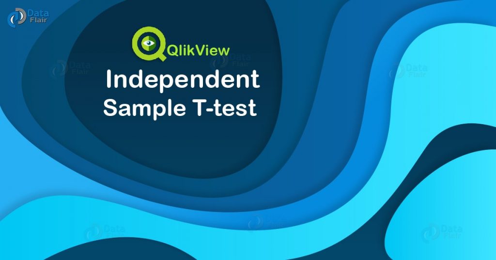 Independent Sample T test - QlikView Statistics Chart Wizard