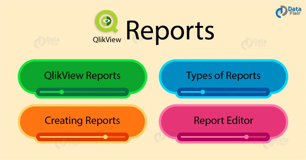 Creating QlikView Reports - Types of Reports in QlikView