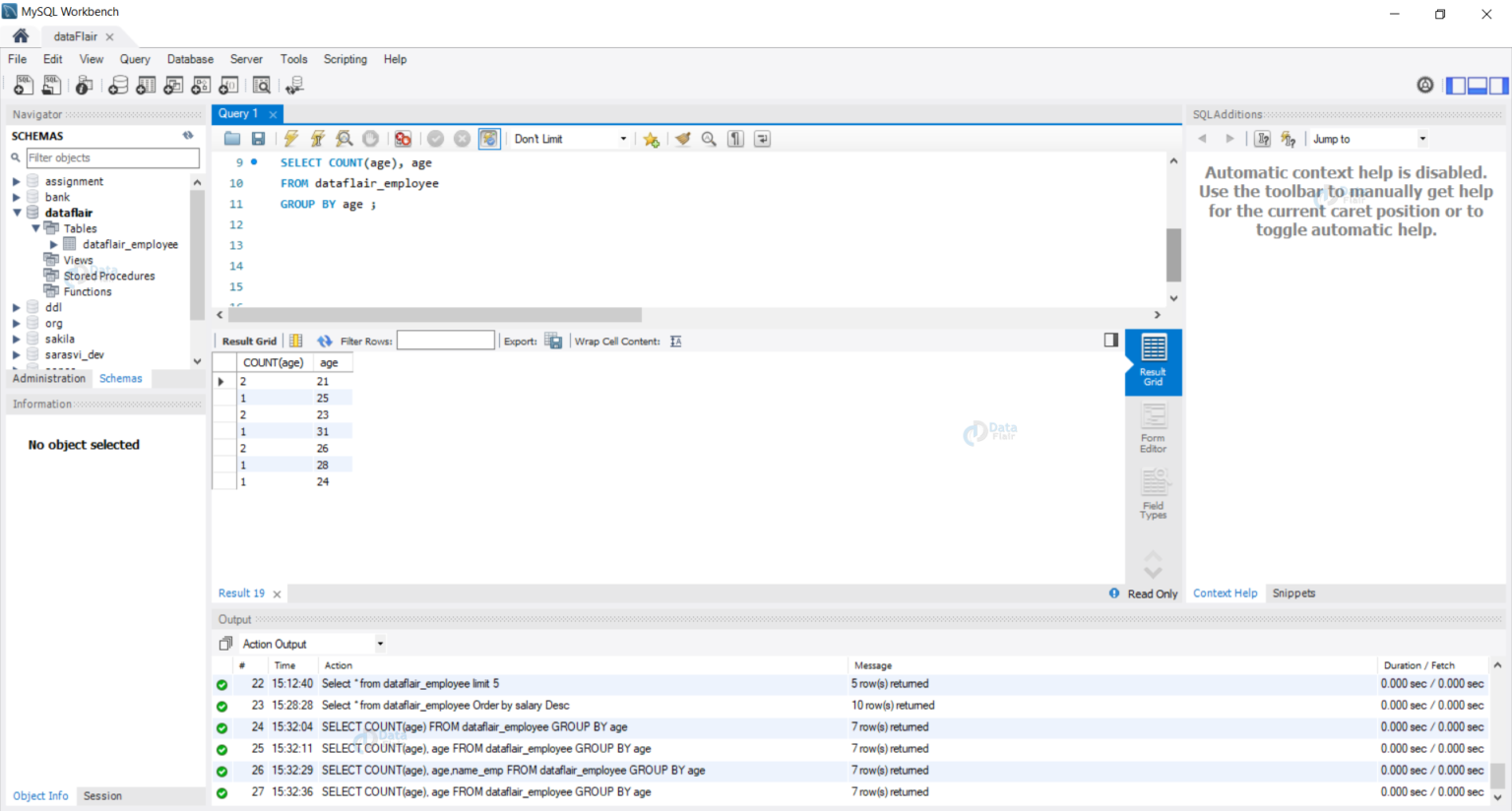 Clause in SQL - Types with Syntax and Example - DataFlair