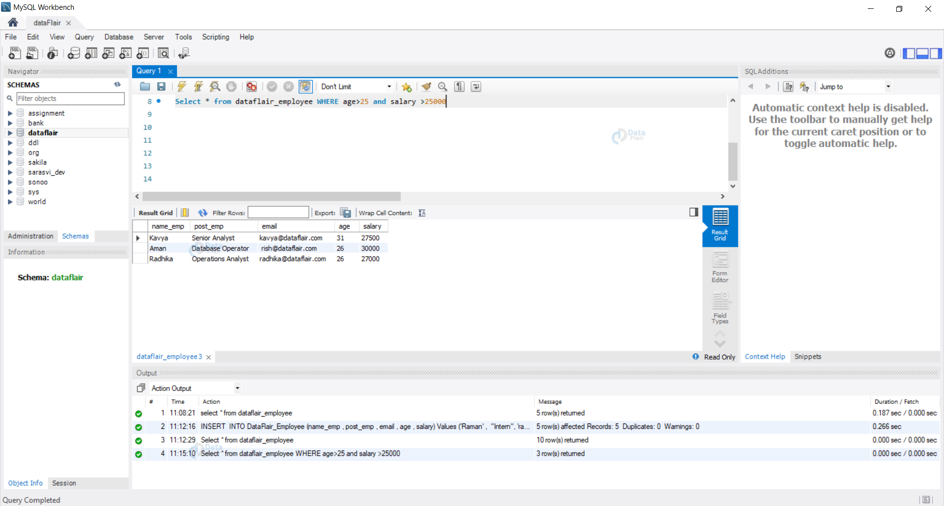 Clause In SQL Types With Syntax And Example DataFlair