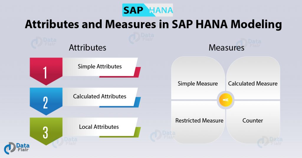 SAP HANA Modeling - Attributes, Measures, Privileges, Modeling Objects ...