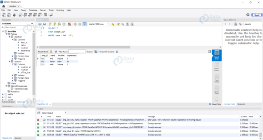 Sql Clauses And Its Types Syntax And Example Part 2 Dataflair 6206