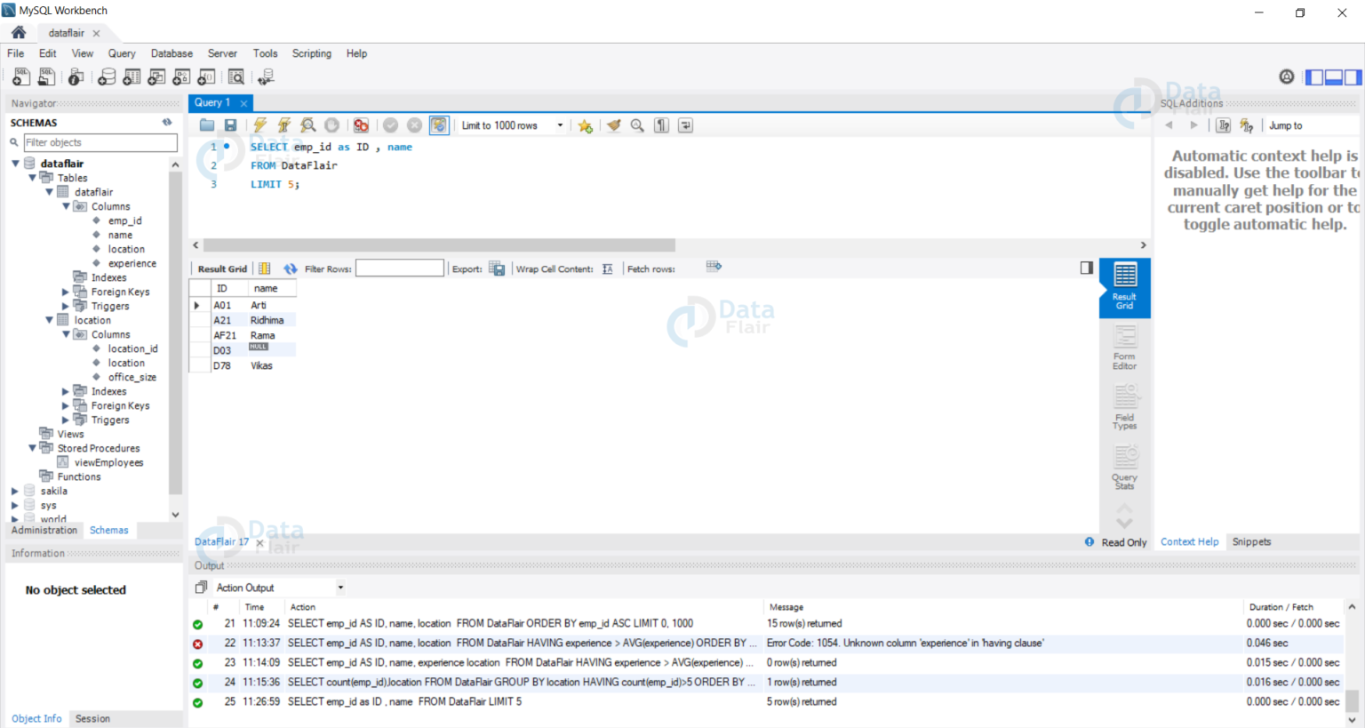 Sql Clauses And Its Types Syntax And Example Part 2 Dataflair 5008