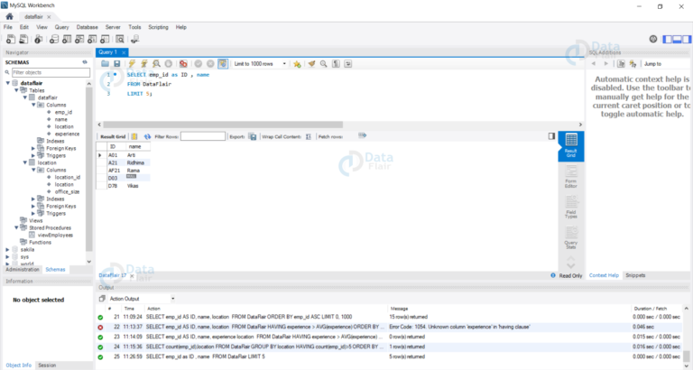 Sql Clauses And Its Types Syntax And Example Part 2 Dataflair 6119