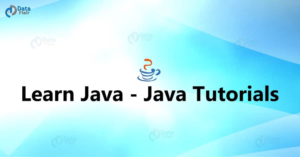 learn java tutorial