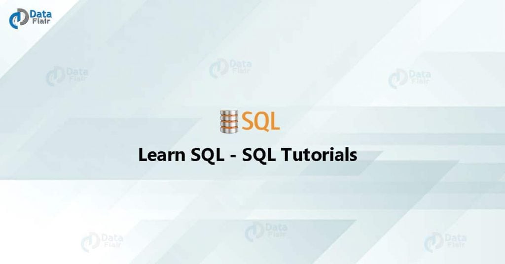 Learn SQL - SQL Tutorials