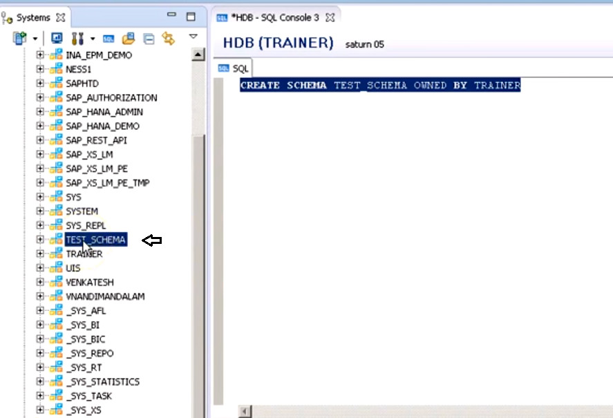 Schema in SAP HANA - Learn to Create Schema in 6 Easy Steps - DataFlair