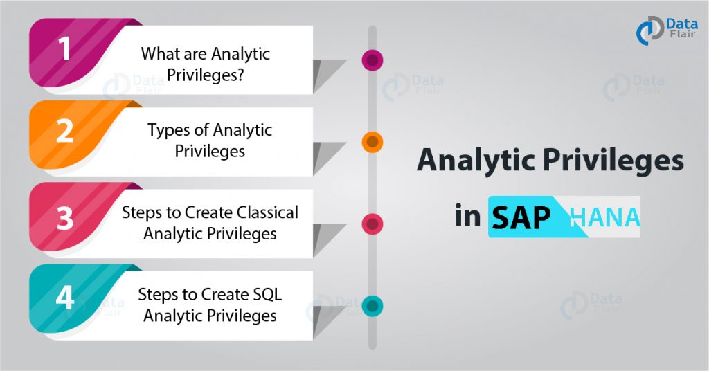 Analytic Privileges in SAP HANA