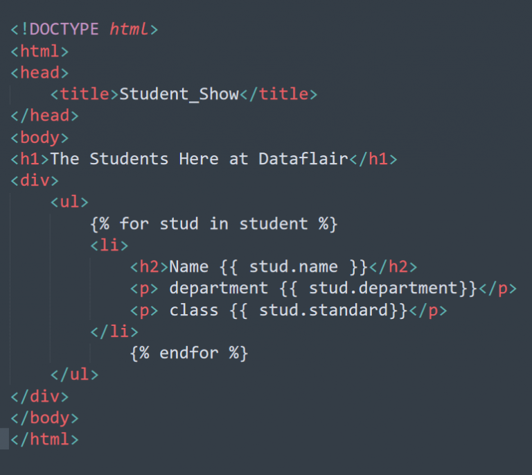 Django Templates Learn to Create Your First Template Using HTML