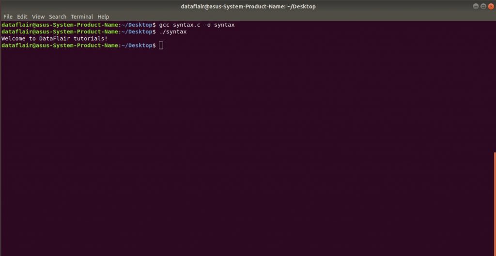 C Syntax Rules - Learn the ABCs of Programming in C Language - DataFlair