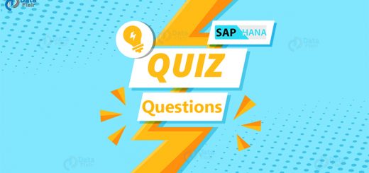 SAP HANA Quiz