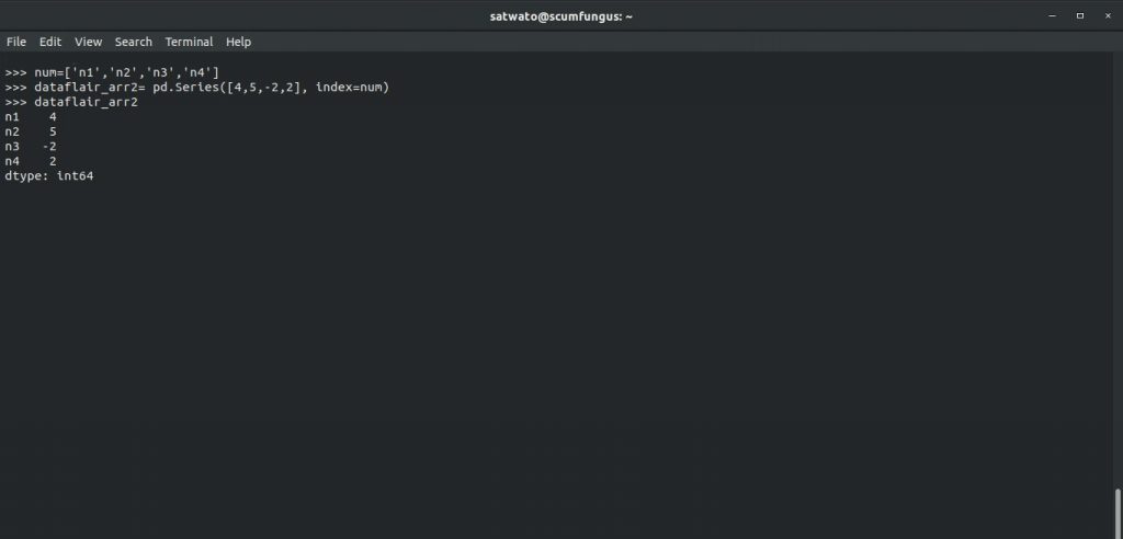 2 Easy Ways To Create Pandas Series - The Ultimate Guide - DataFlair