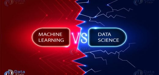 machie learning vs data science